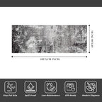 4x10 ft Extra Wide Hallway Rug – Non-Slip Washable Large Carpet Runner - Image 2