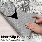 Runner Rug 2'6''x8' Washable Runner Rug: Machine Washable Kitchen Area Rug - Image 5