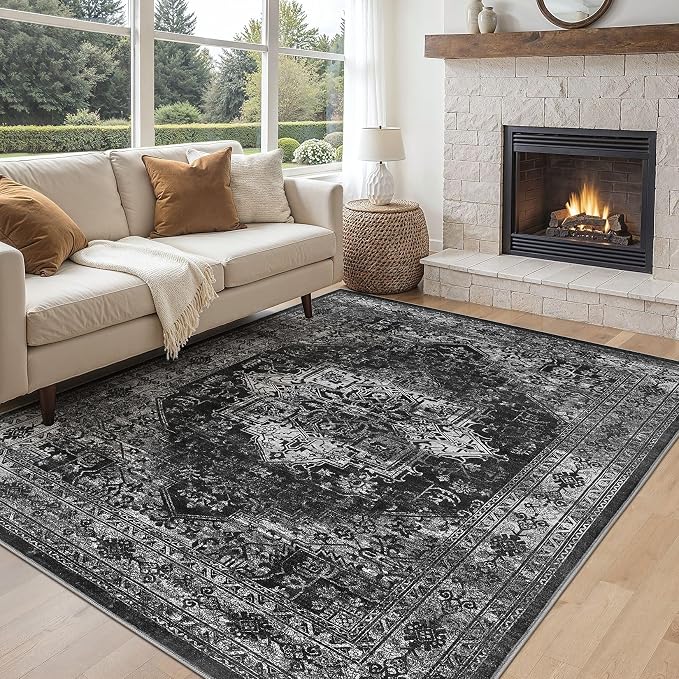 UERMEI 5x7 Area Rug Living Room Rugs - Image 4