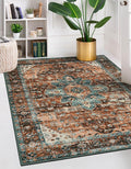 Moynesa Ultra-Thin Washable Vintage Area Rug by Moynesa