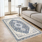 3x5 Washable Area Rug, Large Rugs - Image 7
