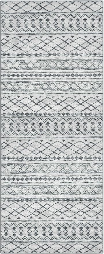 KUTA Boho Hallways Runner Rugs 2x12, Moroccan Washable Kitchen Rug Non-Slip - Image 8