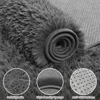 4x6 Area Rug for Living Room, Ultra Soft Fluffy Shag Rugs for Bedroom, Non-Slip - Image 6