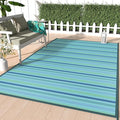 GENIMO Outdoor Rug for Patio Clearance, Lightweight Waterproof RV Camping Mat by GENIMO