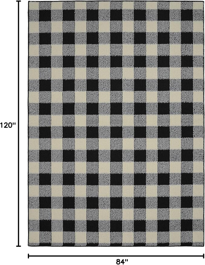 Garland Rug Country Living Buffalo Plaid 7 ft. x 10 ft. Area Rug - Image 3
