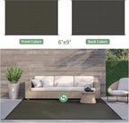 GENIMO Outdoor Rug for Patio Clearance, Lightweight Waterproof RV Camping Mat - Image 5