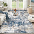 XLUEZ 5x7 Area Rugs for Living Room, Washable Modern Abstract Large Area Rug by XLUEZ
