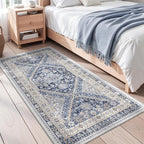 zesthome 3x6 Runner Rug Non Slip, Thin Entryway Washable Rug - Image 5