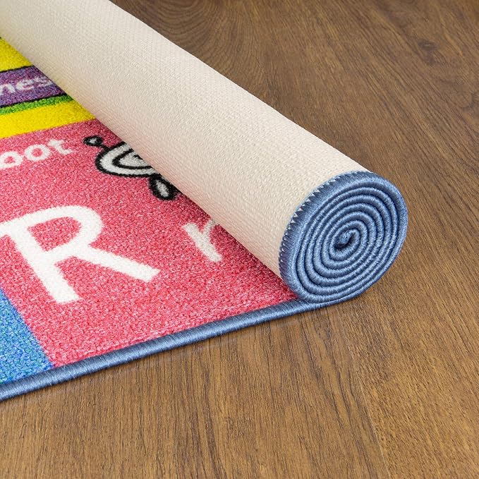KC Cubs 8x10 ABC Alphabet, Months & Days Rug – Educational Play Mat Carpet - Image 9