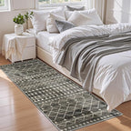 Miukiki 2x6 Hallway Runner Rug Moroccan Washable Kitchen Rug Non Slip Indoor - Image 6