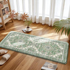 Boho Kitchen Mats for Floor 2 Piece Set Anti Fatigue Cushioned PVC Kitchen Rugs - Image 7