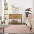 Nourison Home Nourison Essentials Pink 7' x Square Area Rug - Image 3