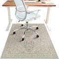 48"x60" Office Chair Mat for Hardwood Tile Floor, Under Desk Carpet Protector by BESBLEE
