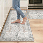 GENIMO Kitchen Rugs Non Slip Washable, Cushioned Standing Mat, Kitchen Runner by GENIMO