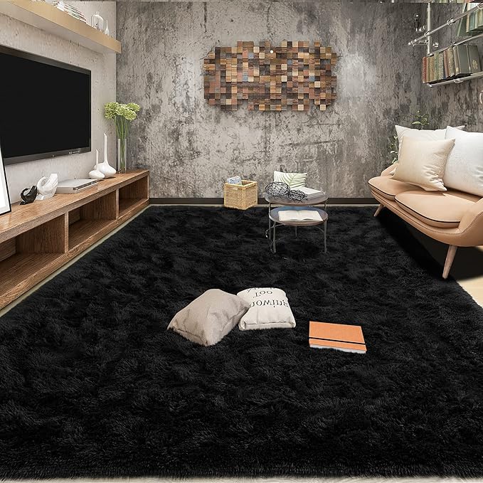 Tepook Super Soft Fluffy Rug for Bedroom, Modern Shaggy Fuzzy Kids Rugs for - Image 4