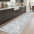 Soalmost Runner Rug 2x10 Washable Non-Slip Hallway Runner Rugs by Soalmost