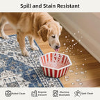 3 Pieces Kitchen Rug Sets: Farmhouse Washable Non-Slip Floor Mat - Image 3