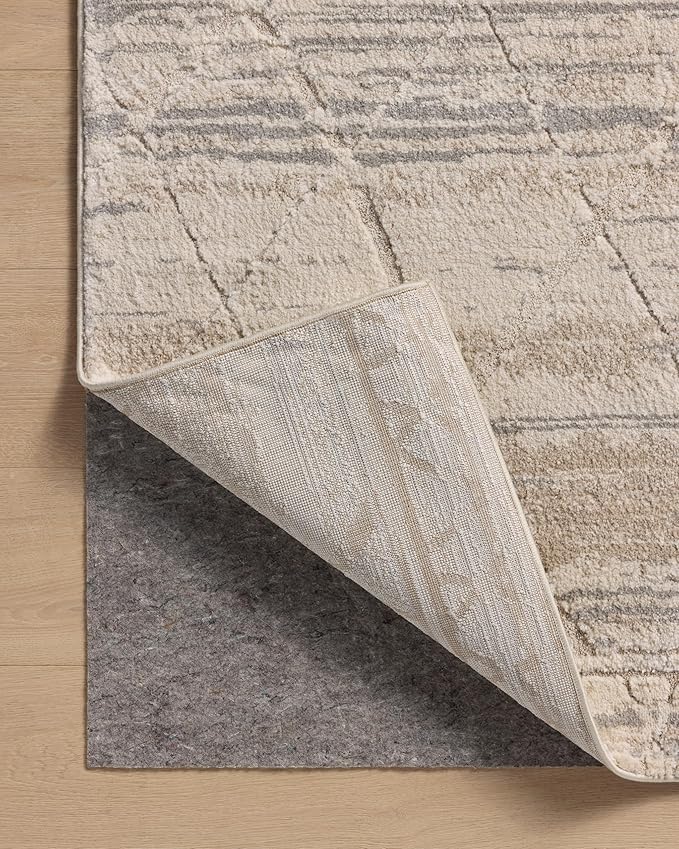 Loloi Amber Lewis Monty Collection MOT-02 Ivory/Natural 6'-7" x 9'-3", .50" - Image 8