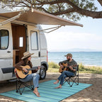 GENIMO Outdoor Rug for Patio Clearance, Lightweight Waterproof RV Camping Mat - Image 4