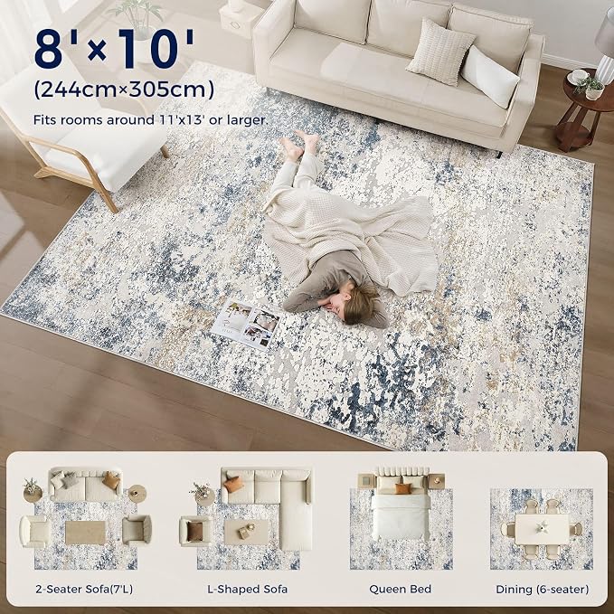 DMOYEST Area Rug Living Room Rugs - Image 7
