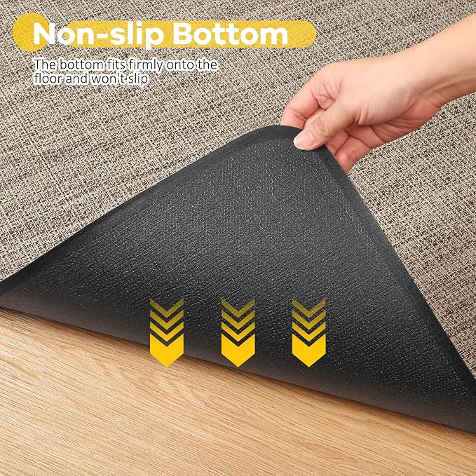 BesWin Office Chair Mat for Hard Floors, Heavy Duty Desk Floor Mat for Hardwood - Image 5