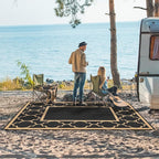 GENIMO 5' x 8' Outdoor Rug Waterproof - Image 2
