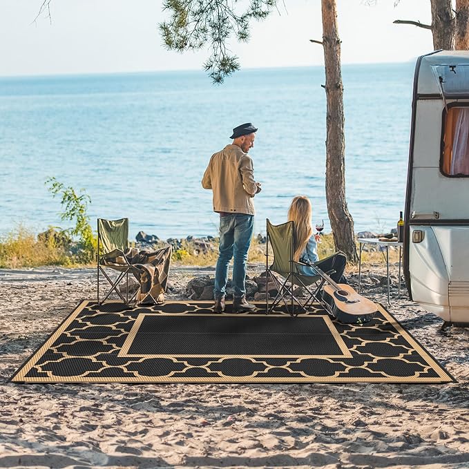 GENIMO 6' x 9' Outdoor Rug Waterproof - Image 2