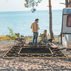 GENIMO 6' x 9' Outdoor Rug Waterproof - Image 2
