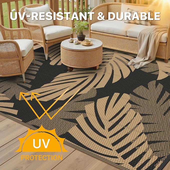 GENIMO Waterproof Outdoor Rug 5' x 8' - Image 4