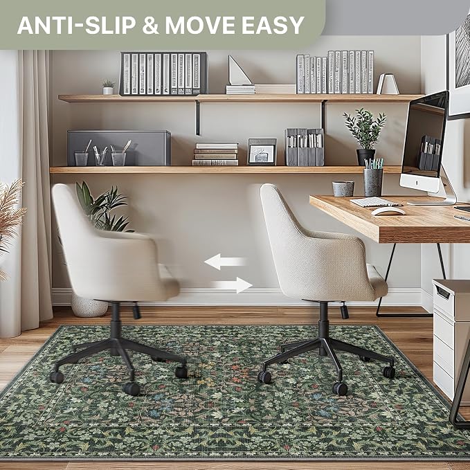 36"x60" Office Chair Mat for Hardwood Tile Floor, Under Desk Carpet Protector - Image 5