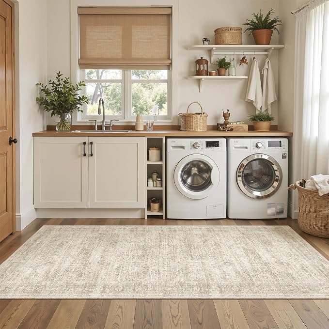 Soalmost Runner Rug 3x6 Washable Non-Slip Kitchen Runner Rugs - Image 4