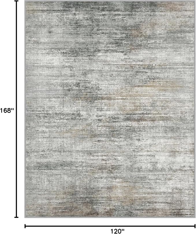 BEIMO Area Rugs 10x14 for Living Room Bedroom, Modern Abstract Machine Washable - Image 2