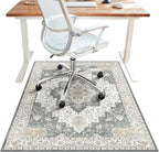 36"x48" Office Chair Mat for Hardwood Tile Floor, Under Desk Carpet Protector by BESBLEE