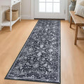 KILOCOCO Washable Runner 2x6 Rug Runner Printed Vintage Floral Kitchen Runners by Kilococo