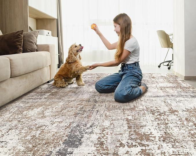 UERMEI 5x7 Washable Area Rug - Image 6