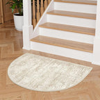 2x3 Half Circle Rug for Entryway, Washable Half Round Rugs - Image 5