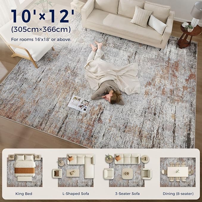 DMOYEST Area Rug Living Room Rugs - Image 6