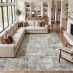 cotiled Washable 8x10 Area Rug for Living Room - Image 5