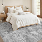 Nakagishi 8x10 Area Rugs Living Room: Washable Abstract Large Neutral Soft Rug - Image 5