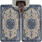 Hompet Cat Litter Mat 2 Pack, 19x30 Machine Washable Trapping Mats by Hompet