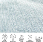 SAFAVIEH Outdoor Square Rug 9' - Image 9