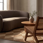 nuLOOM Outdoor Performance Collection Sabina Brown/Ivory, High Traffic - Image 9