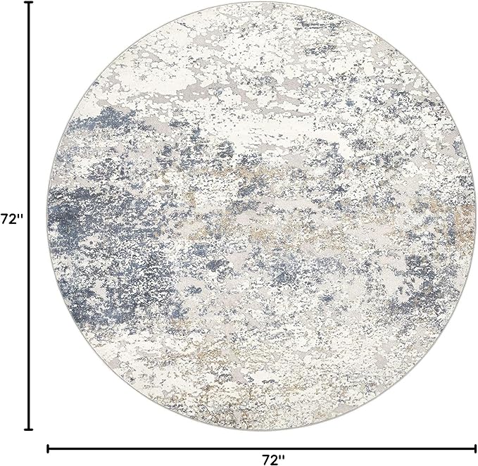 DMOYEST 6ft Round Area Rug Living Room Rugs - Image 2