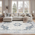 cotiled 8x10 Area Rug Machine Washable Vintage Carpet by COTILED