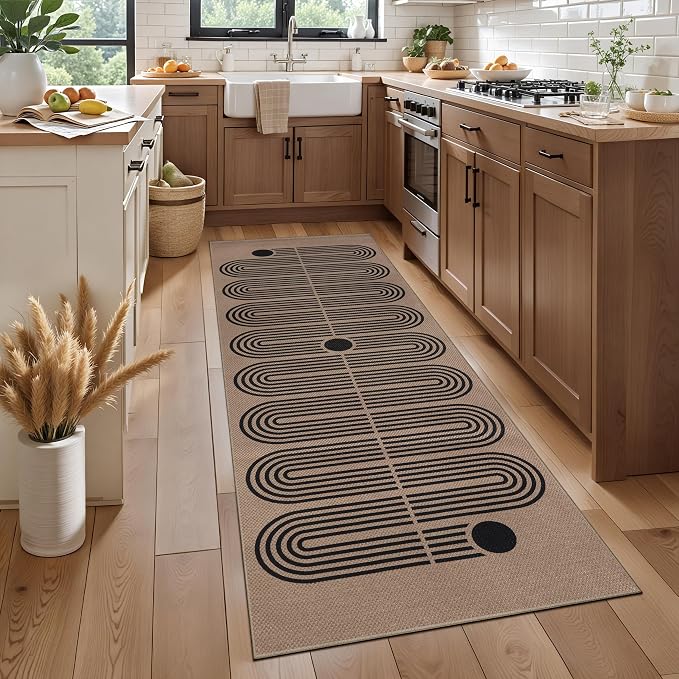 Tangsoo Easy Jute 2x6 Washable Runner Rug - Image 2