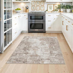 4x4 Square Entryway Rug Washable – Non-Slip Small Area Rug - Image 3