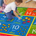KC Cubs Bilingual Educational Kids Rug – English & Spanish ABC Alphabet - Image 7