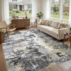 UERMEI 10x12 Area Rug for Living Room - Image 5