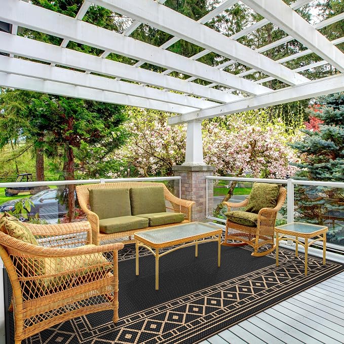 GENIMO Outdoor Rug 5'x8' Waterproof - Image 8