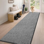 PURRUGS Dirt Trapping Door Mat 24" x 84", Non-Slip Machine Washable Entryway Rug by PURRUGS